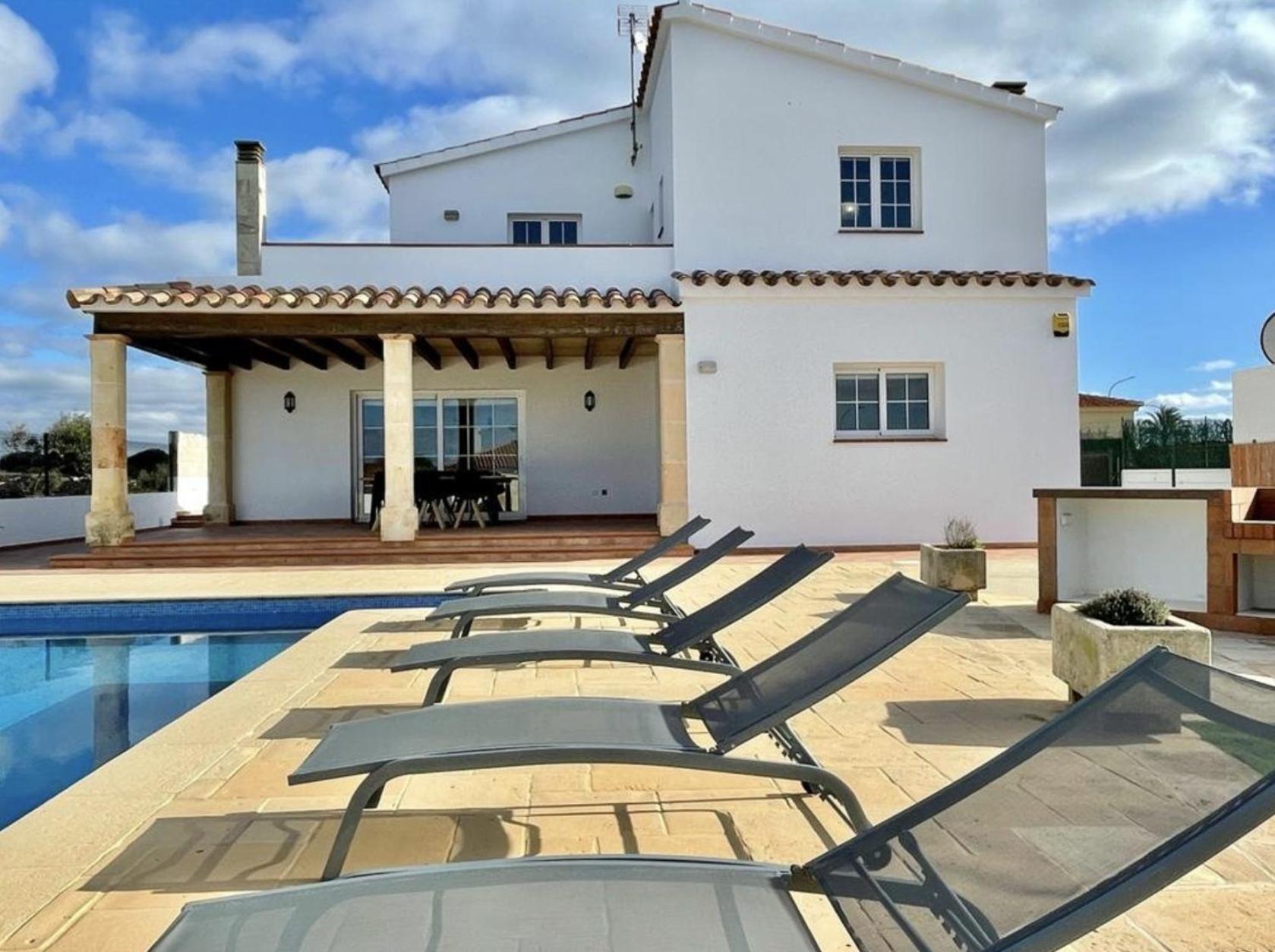 Villa En Blanes Cala'N Blanes  Exteriör bild